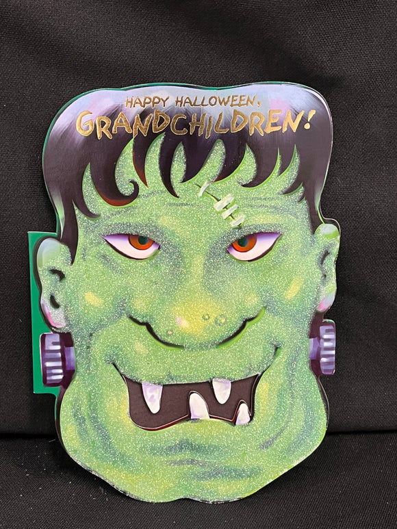 Happy Halloween Grandchildren Greeting Card w/Envelope