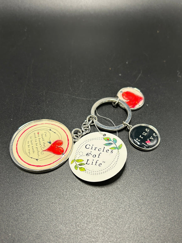 Circle of Life True Love Key Chain