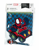 Spider-Man (6X7" Notebook Set) superhero, note book paper w/ pen by Marvel, NEW