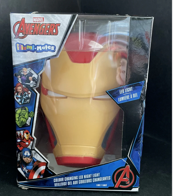 Marvel Avengers Iron Man Color Changing LED Night Light