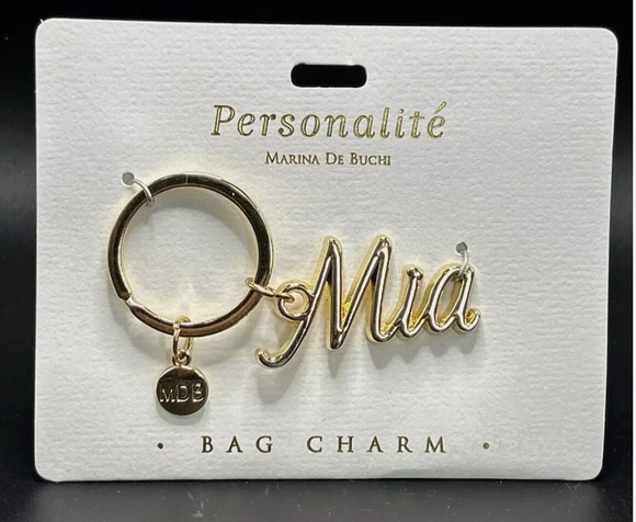 Personalite Marina De Buchi Personalized Bag Charm Mia