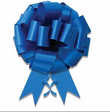 5” Instant Royal Blue Pull Bow (10 Pack)