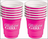 Birthday Girl 12 Party Shot Cups In Pink By Forum