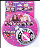 Bachelorette Drinking Game Button Party Costume Lingerie Novelty Clothing Fun