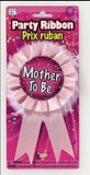 Pink Party Ribbon “Mother To Be” For Baby Showers And Gender Reveals