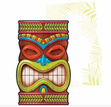 Luau - Tiki Time Invitations (25ct)