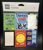 Office Depot Brand Kids' Lunch Notes 2" x 3" Assorted Boy Designs Sheet Of 9
