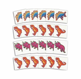 24 Pack Of Prehistorical Party Tattoos - Dinosaur Themed By Amscan