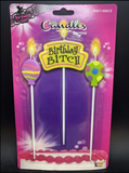 Birthday Bitch Candles For The Birthday Girl (3 Count) By Forum Novelties