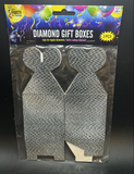 2 Pc Black Diamond Gift Boxes