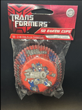 Transformers Themed 50 Baking Cups (2 Inches In Dia)