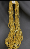 Gold 'Awards Night' 12 Count Beaded Necklaces 30”