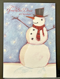 Merry Christmas Bus Driver Greeting Card w/Envelope