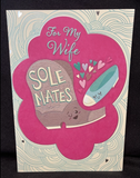 For Wife Happy Anniversary Greeting Card w/Envelope