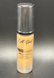 L.A. Girl Pro. Matte Foundation Makeup #GLM680 - Golden Bronze (Long Wear)