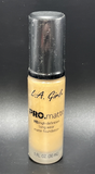 NEW L A Girl Pro Matte GLM677 Soft Honey HD Long Wear Liquid Foundation 1 fl oz