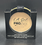 LA Girl Pro Face HD Matte Pressed Powder Foundation Makeup #GPP608 - Soft Honey