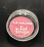 L.A. Colors Rad Rouge Blush With Applicator Brush & Mirror #725 - VALLEY GIRL