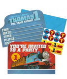 Thomas the Tank Party Invitations  8pk