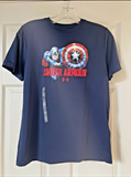 Under Armour Captian America Youth Compression Shirt Size L