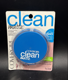 CoverGirl Clean Matte Pressed Powder, #545  Warm Beige, For Oily Skin