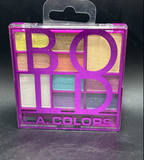 L.A. Colors Bold 10 Color Eyeshadow Palette #134  Bold