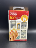 100 Full-Cover Nails, Press-On Nails, Nail Glue Included, 'Active Oval' Shape