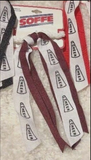 Soffe Cheer Ribbon Scrunch Maroon