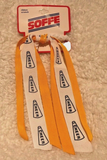 Soffe Cheer Ribbon Scrunch Yellow