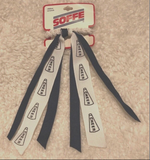 Soffe Cheer Ribbon Scrunch Navy