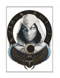 Marvel Studios Moon Knight Egyptian Bust Magnet Multi-Color