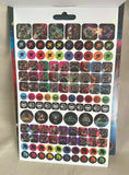 Set of 6 Stickerland Sticker Pads Thor Ragnarok - 295+ Stickers ea ST3107 NEW