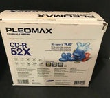 Pleomax CD-R 52X 9 Pcs In Box NEW