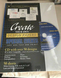 Southworth Create Your Own Design Paper 4 Assorted CDs With Paper Included NEW