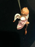 Pink Jennifer Prayer Angel Orn by the Encore Group made by Russ Berrie NEW