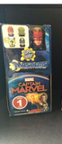 MARVEL Captain Marvel Mashems SERIES 1 Capsules  : Captain Marvel W/ Green suit