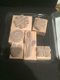Stampin Up Two Step Painted Garden 6 Stamps