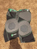 Cutters Rev Impact 5 Pad Short Size Youth Large NEW