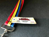 Captain Marvel Star Logo 2019 Movie Lanyard 1” Buckle-Down Products NEW