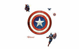 Original FATHEAD Marvel Captain America Shield  Wall Decal Sticker 96-96171 NEW