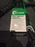 Cutters Rev Impact 5 Pad Short Size Youth Large NEW