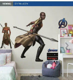 Original FATHEAD Marvel Avenger Endgame Okoye Life Size Wall Decal Sticker NEW