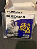 Pleomax CD-R 52X 9 Pcs In Box NEW