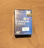 Kansas University Flameless Candle Brand New Official Collegiate License product