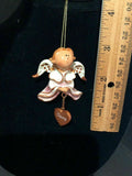 Pink Claire Prayer Angel Orn by the Encore Group made by Russ Berrie NEW