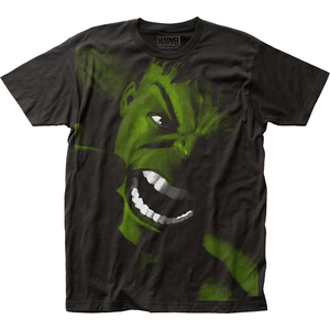 Marvel The Incredible Hulk Yell Big Print Subway T-Shirt Size Medium NEW