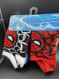 Marvel Spiderman Kids 10 Pack No Show Socks Size 6-8