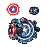 New Marvel Avengers Captain America Car Truck Vinyl Decal Sticker Made USA