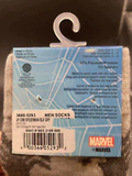 Marvel Spiderman Mens 2 Pairs Crew Socks Size 6-12