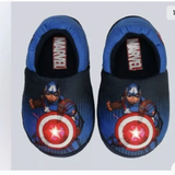 Marvel Avengers Captain America Toddler BOYS Slippers LIGHTS UP Size L 9/10